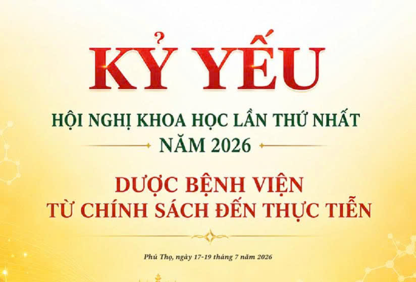 KỶ YẾU HỘI NGHỊ KHOA HỌC DƯỢC BỆNH VIỆN LẦN THỨ 1 NĂM 2026
