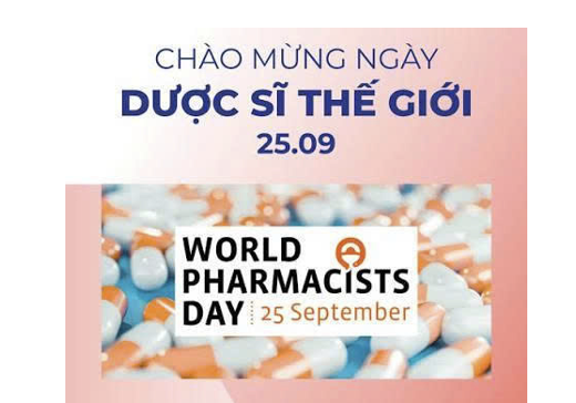 “TRAO QUYỀN CHO DƯỢC SĨ VÌ MỘT TƯƠNG LAI KHỎE MẠNH HƠN” LÀ CHỦ ĐỀ CỦA NGÀY DƯỢC SĨ THẾ GIỚI VÀO NGÀY 25 THÁNG 9 NĂM 2026