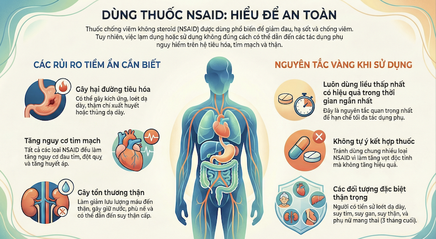  ADR CỦA NSAID – ĐỪNG COI THƯỜNG !