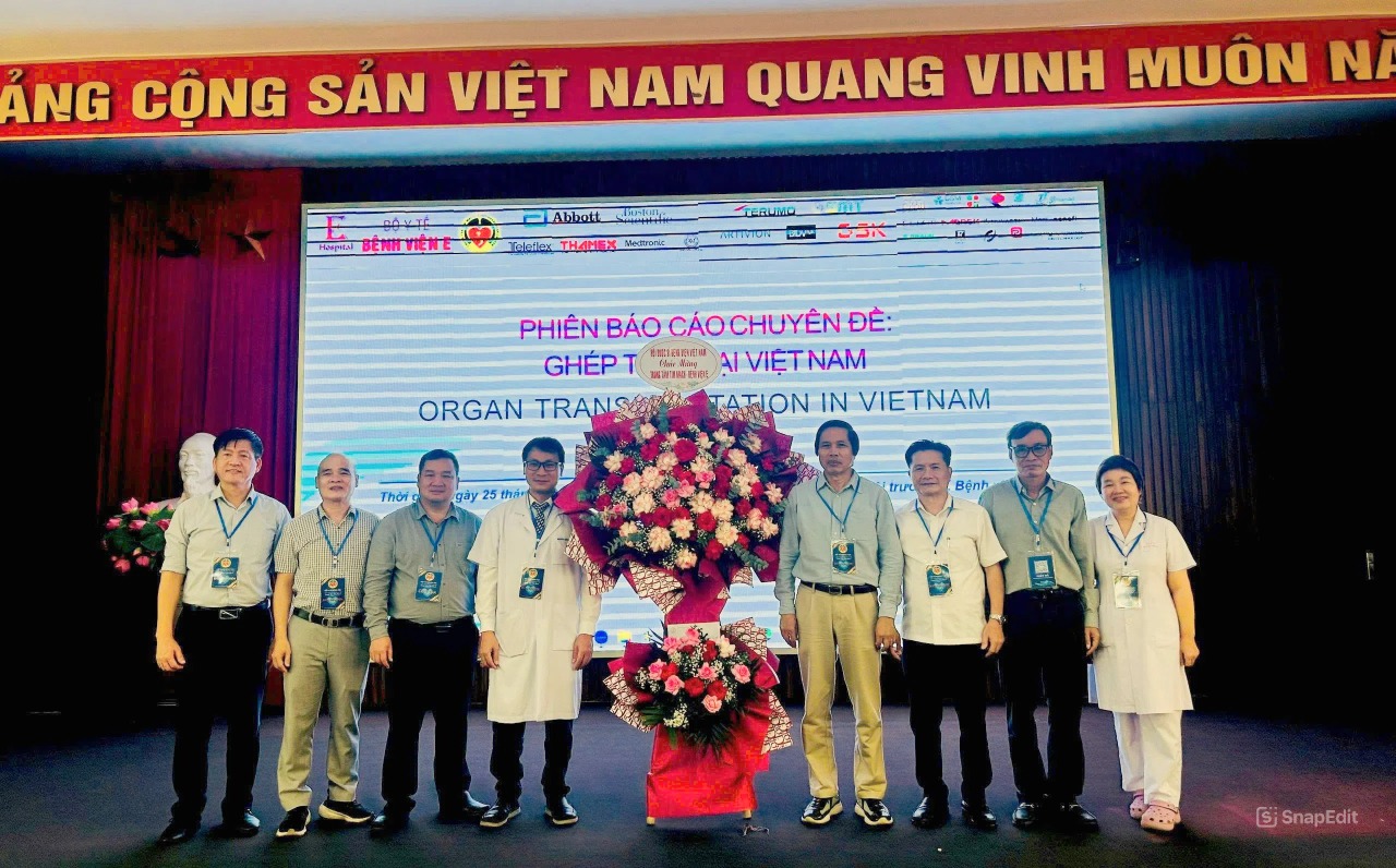 VAHP CHÚC MỪNG TRUNG TÂM TIM MẠCH BỆNH VIỆN E