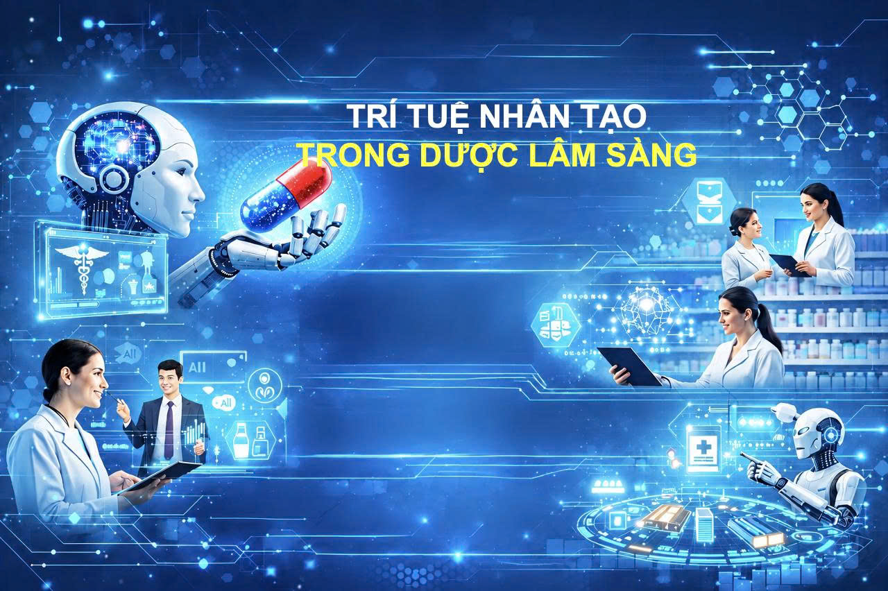 ỨNG DỤNG TRÍ TUỆ NHÂN TẠO TRONG DỊCH VỤ DƯỢC LÂM SÀNG: CƠ HỘI, THÁCH THỨC VÀ ĐỊNH HƯỚNG TƯƠNG LAI